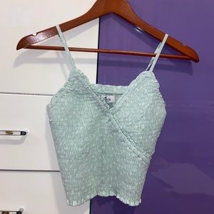 Hollister Scrunched Crop Top